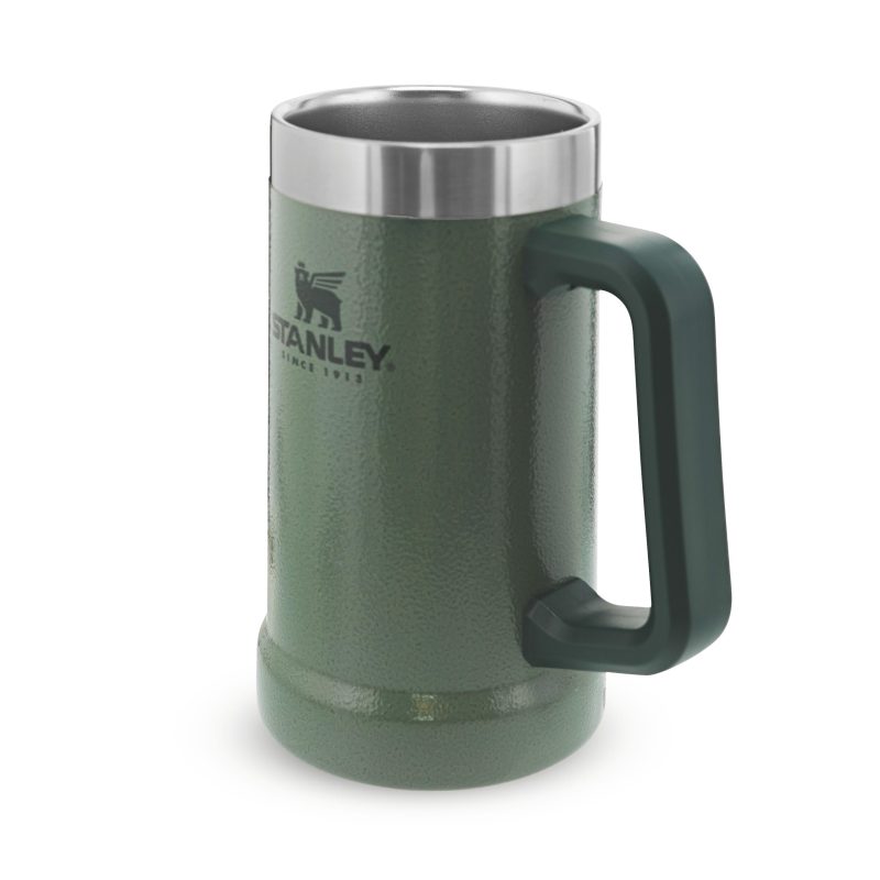 Stanley TheBigGripBeerStein0.7L 24OZ HammertoneGreen 1