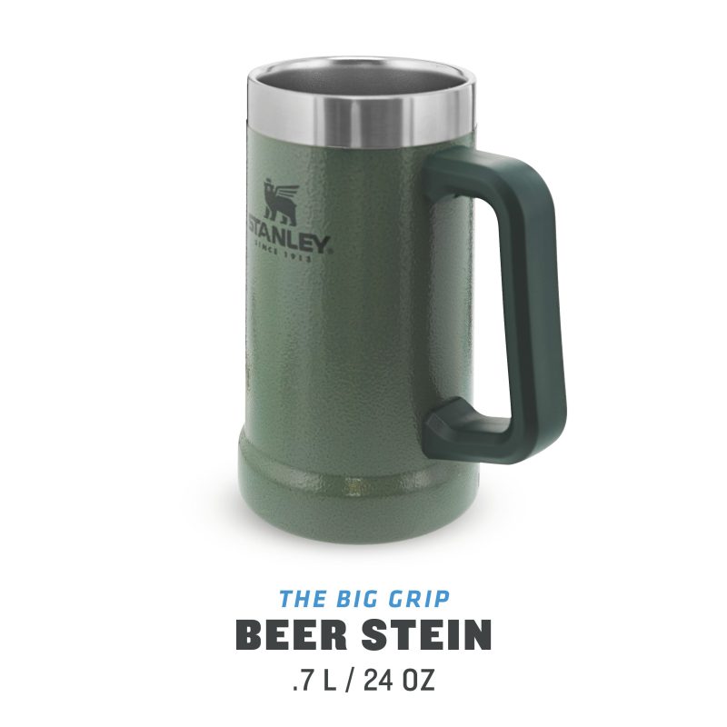 Stanley TheBigGripBeerStein0.7L 24OZ HammertoneGreen 2