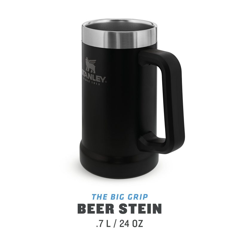 Stanley TheBigGripBeerStein0.7L 24OZ MatteBlack 2