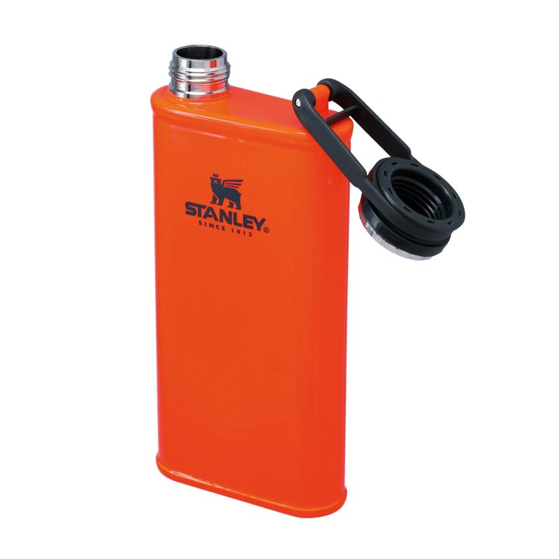 Stanley TheEasy FillWideMouthFlask0.23L 8OZ BlazeOrange 4