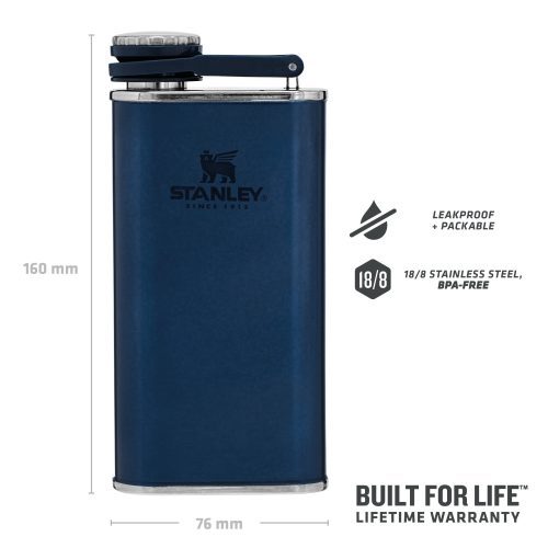 Stanley TheEasy FillWideMouthFlask0.23L 8OZ Nightfall 3