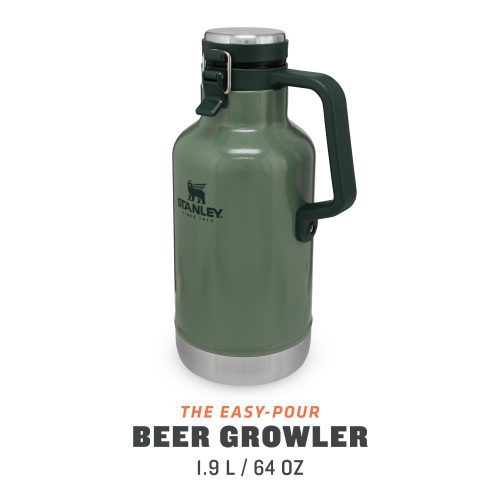 Stanley TheEasy PourBeerGrowler1.9L 64OZ HammertoneGreen 2