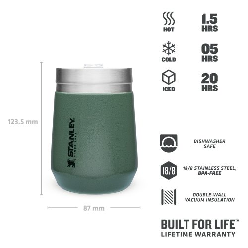 Stanley TheEverydayTumbler0.29L 10OZ HammertoneGreen 3