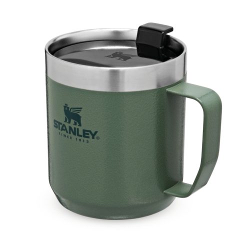 Stanley TheLegendaryCampMug0.35L 12OZ HammertoneGreen 1 841ee657 2c00 4b49 af3f 0e2325fef23e