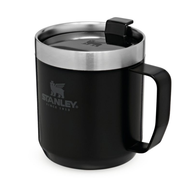 Stanley TheLegendaryCampMug0.35L 12OZ MatteBlack 1 07e5b95f 4a9c 4ee4 a184 ce4c7af19e5e