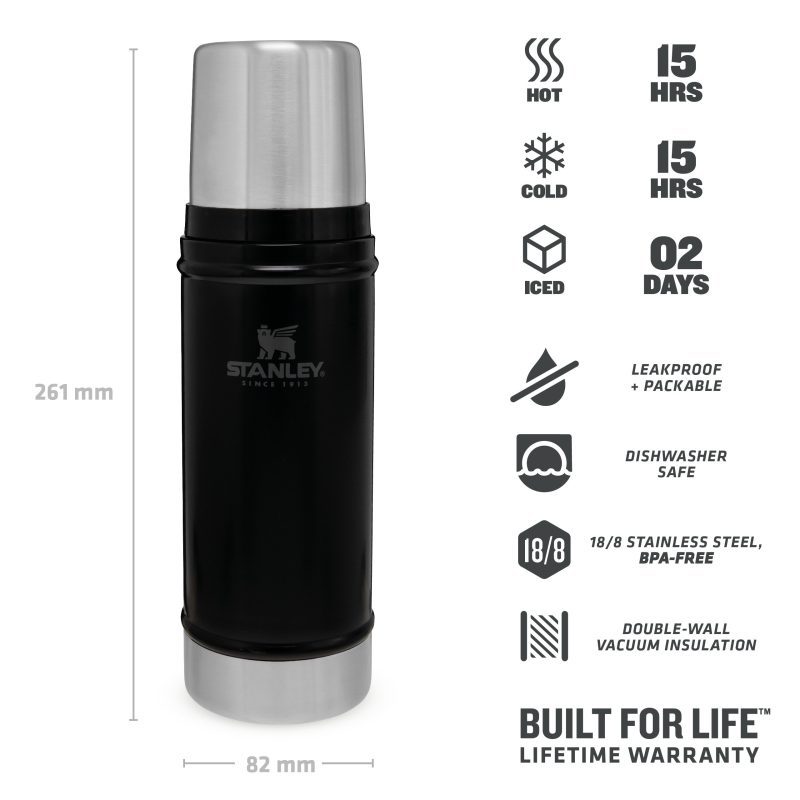 Stanley TheLegendaryClassicBottle0.47L 16OZ MatteBlack 3