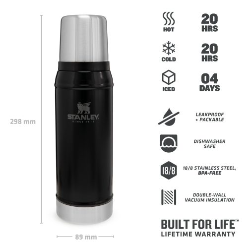 Stanley TheLegendaryClassicBottle0.75L 25OZ MatteBlack 3