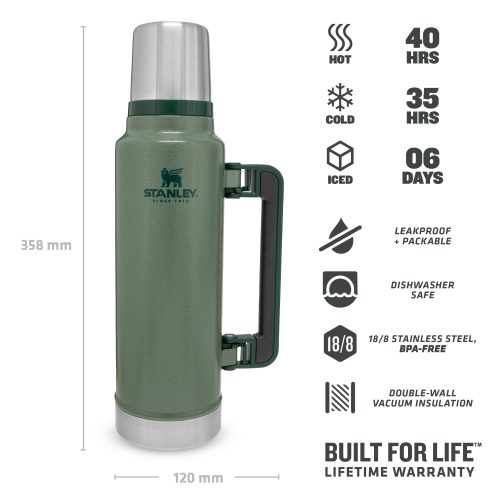 Stanley TheLegendaryClassicBottle1.4L 1.5QT HammertoneGreen 3