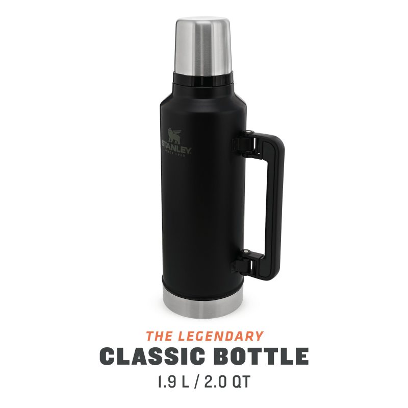 Stanley TheLegendaryClassicBottle1.9L 2.0QT MatteBlack 2