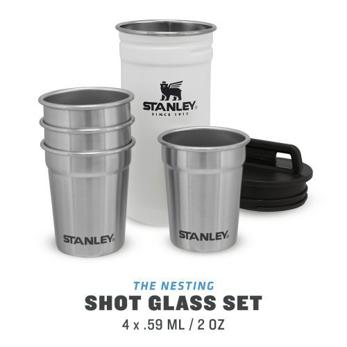 Stanley TheNestingShotGlassSet59ML 2OZ Polar 2