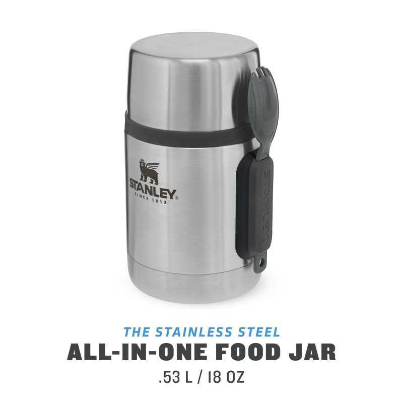 Stanley TheStainlessSteelAll In OneFoodJar0.53L 18OZ StainlessSteel 2