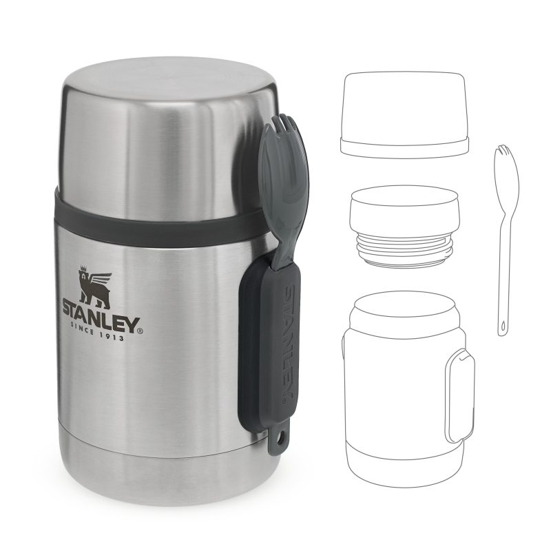 Stanley TheStainlessSteelAll In OneFoodJar0.53L 18OZ StainlessSteel 5