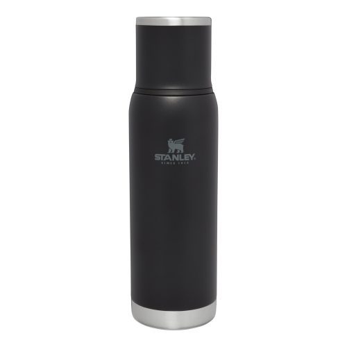 TheAdventureTo GoBottle0.75L 25oz Black FrontVieew