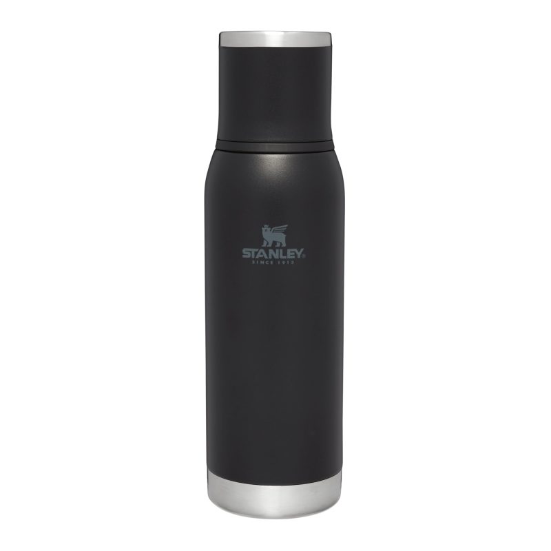 TheAdventureTo GoBottle1.0L 1.1QT Black FrontView