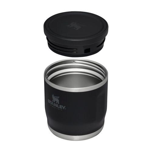 TheAdventureTo GoFoodJar0.35L 12oz Black ExplodedView