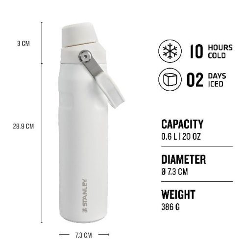 TheAerolight IceFlow WaterBottleFastFlow 0.6L USPs Thermals 2