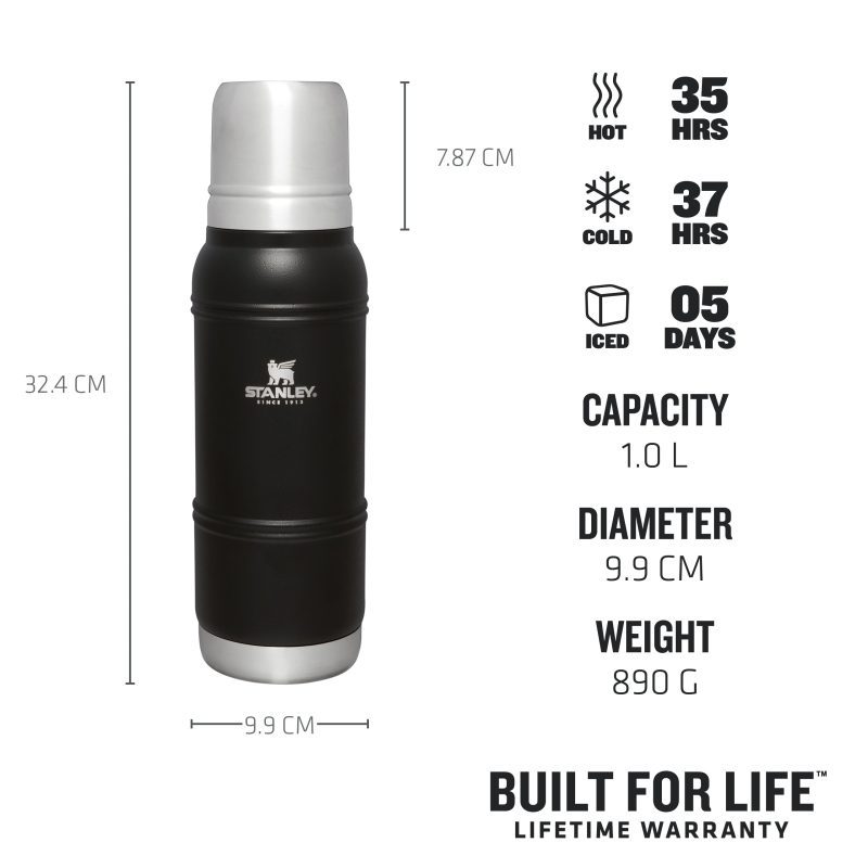 TheArtisanThermalBottle1.0L 1.1QT BlackMoon USPs Thermals