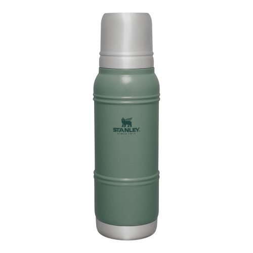 TheArtisanThermalBottle1.0L 1.1QT HammertoneGreen FrontView