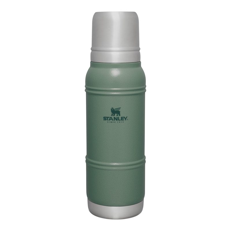 TheArtisanThermalBottle1.0L 1.1QT HammertoneGreen FrontView