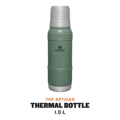 TheArtisanThermalBottle1.0L 1.1QT HammertoneGreen ProductName