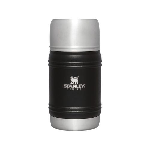 TheArtisanThermalFoodJar.50L 17oz BlackMoon FrontView