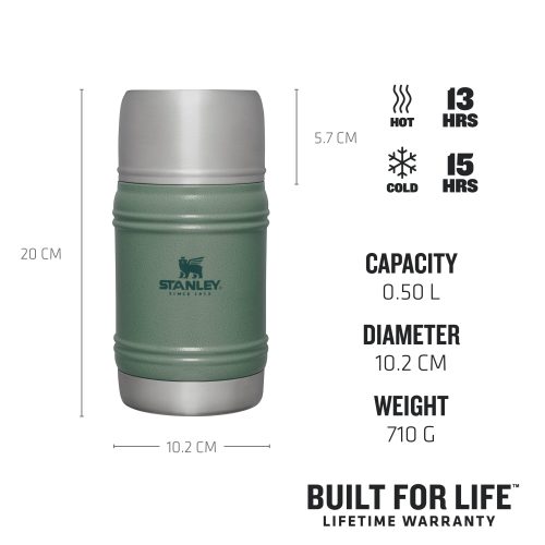 TheArtisanThermalFoodJar.50L 17oz HammertoneGreen USPs Thermals