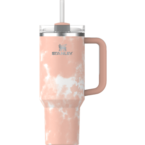 TheQuencherH2.OFlowState Tumbler40ozTargetSMUPeachTieDye 2