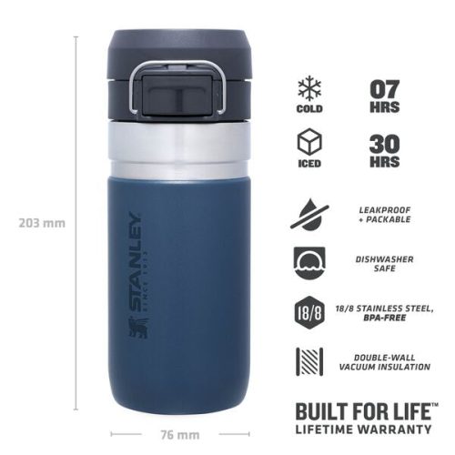 Web LIfestyle Stanley TheGOQuick FlipWaterBottle0.47L 16OZ Abyss 3