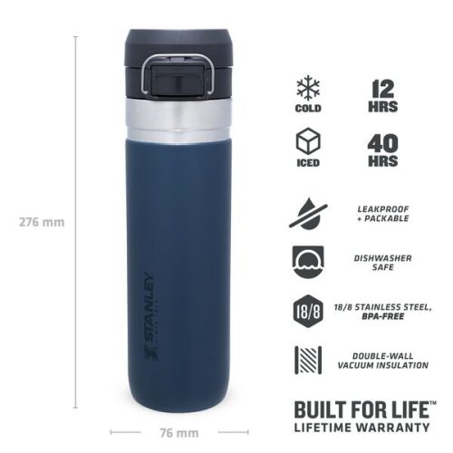 Web LIfestyle Stanley TheGOQuick FlipWaterBottle0.7L 24OZ Abyss 3