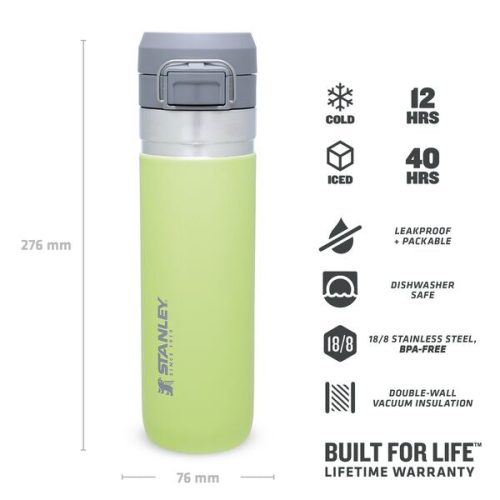 Web LIfestyle Stanley TheGOQuick FlipWaterBottle0.7L 24OZ Citron 3