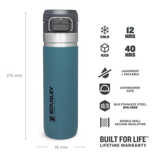 Web LIfestyle Stanley TheGOQuick FlipWaterBottle0.7L 24OZ Lagoon 3