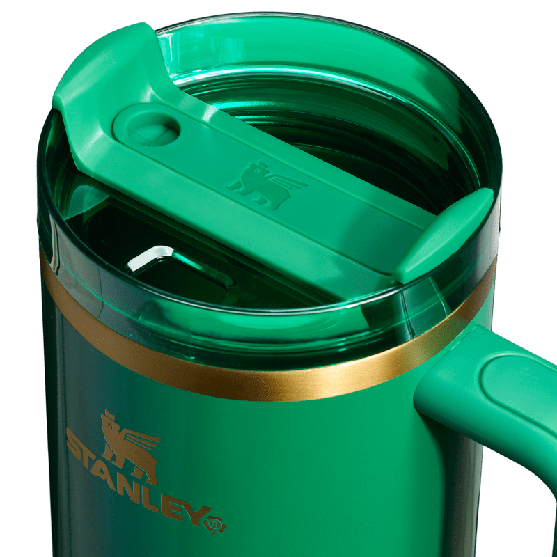 Web PNG Square TheQuencherH2.OFlowStateTumbler40OZ ShamrockGreen LidDetail