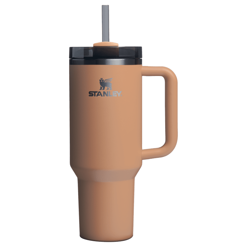 Web PNG Square TheQuencherH2.OFlowState Tumbler40OZ Camel Front