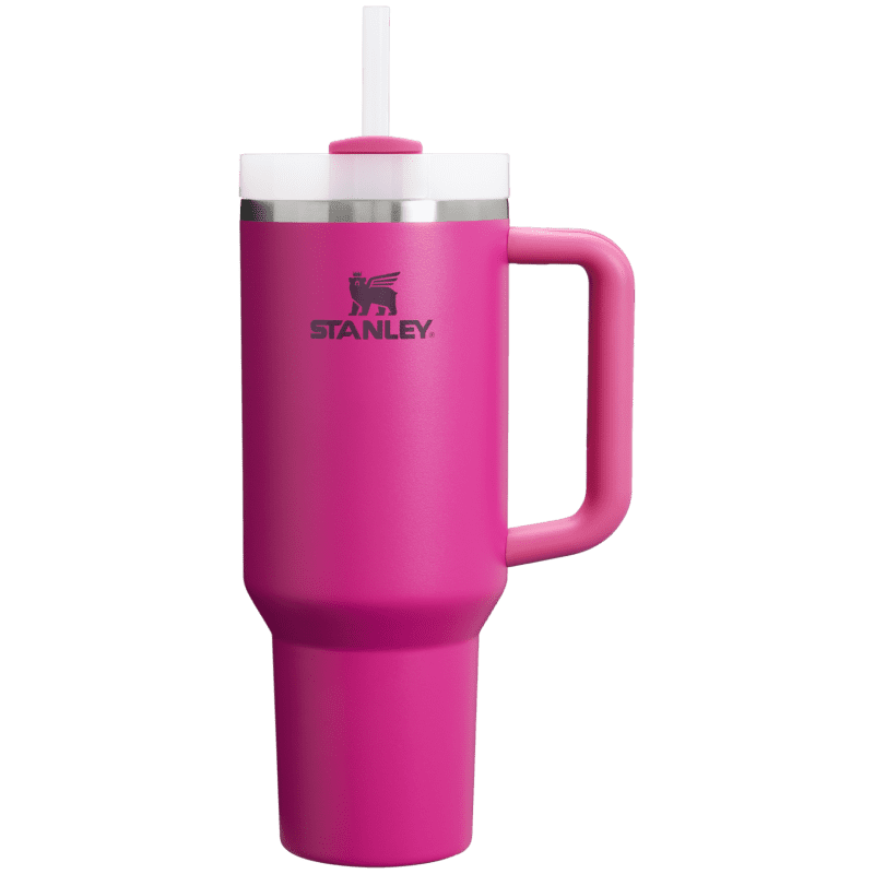 Web PNG Square TheQuencherH2.OFlowState Tumbler40OZ Fuchsia Front