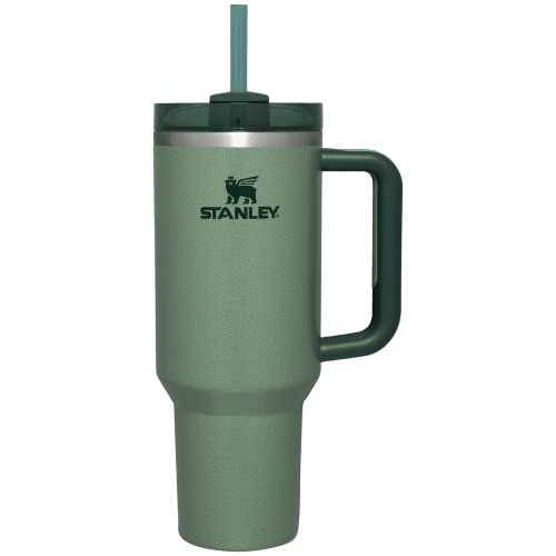 Web PNG Square TheQuencherH2.OFlowState Tumbler40OZ HammertoneGreen Front